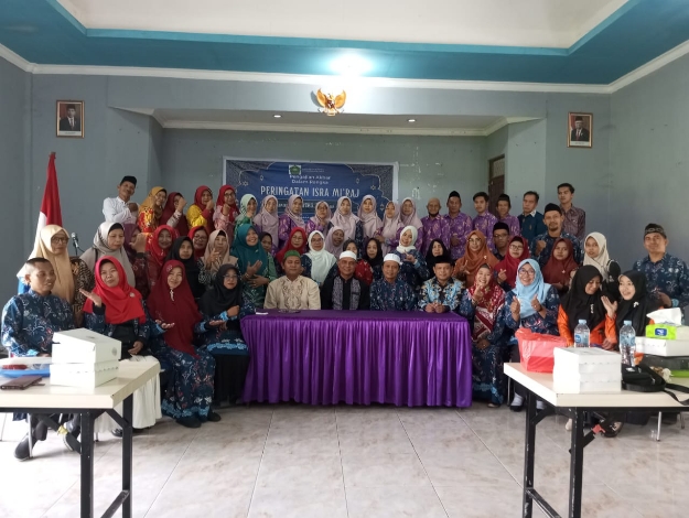 Peringati Peristiwa Isra Mikraj, KKG PAI SD Kotim Angkat Tema ini