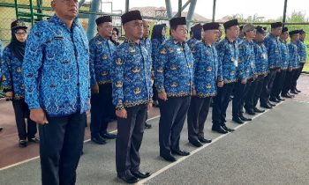 Pelaksanaan Apel Gabungan di lingkungan Pemerintah Kabupaten Seruyan