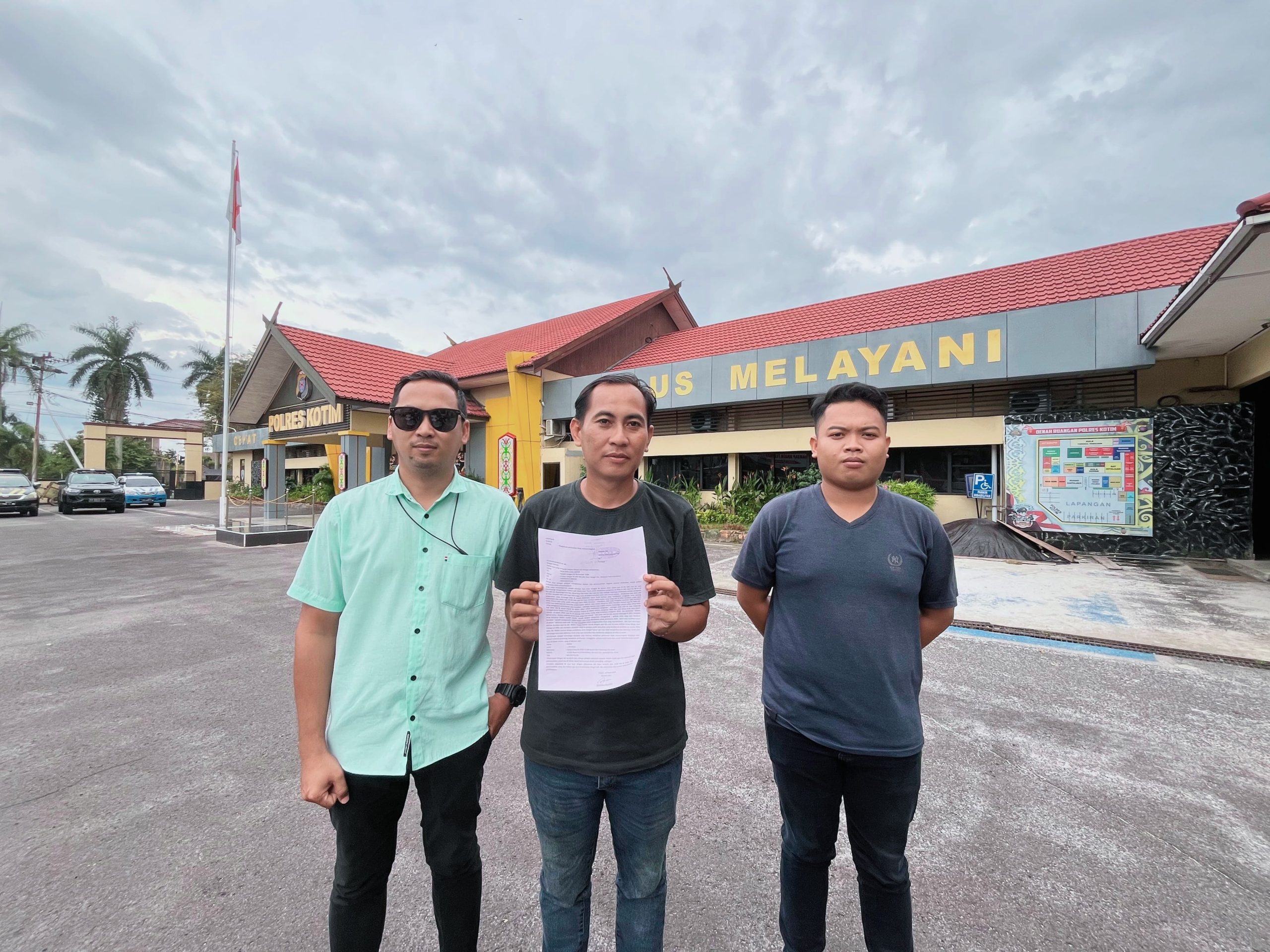 Oknum Satpam SPBU Tjilik Riwut Km 8 Sampit Dilaporkan ke Polres Kotim