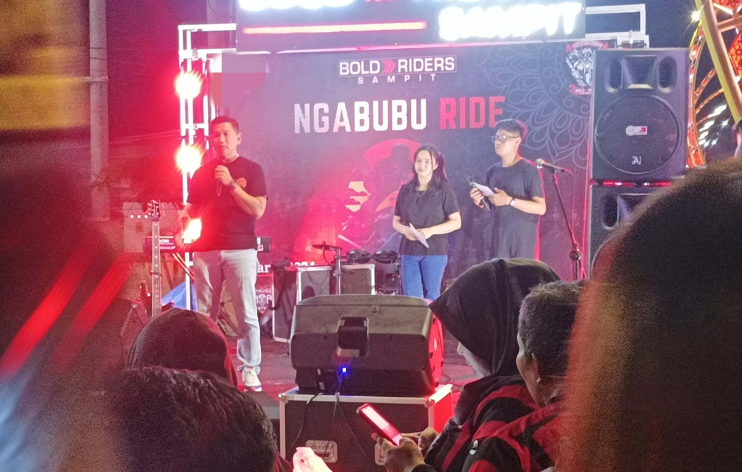Gelar Nongkrong Terarah Bersama Komunitas Motor, Kapolsek Baamang Imbau Jaga Kamtibmas dan Tertib Berlalu Lintas