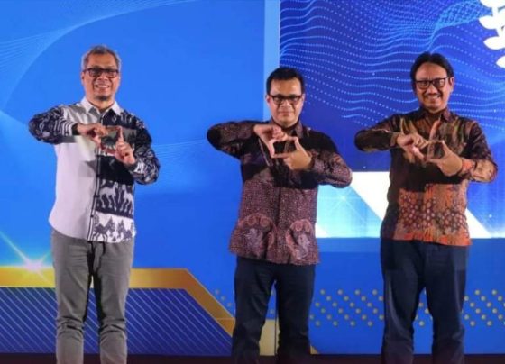 Anugerah Media Center (AMC) 2024 di Kota Bandung, Jawa Barat,Selasa, 5 Maret 2024