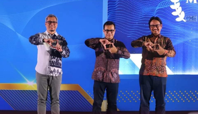 Diskominfo SP Mura Hadiri Ajang Anugerah Media Center 2024