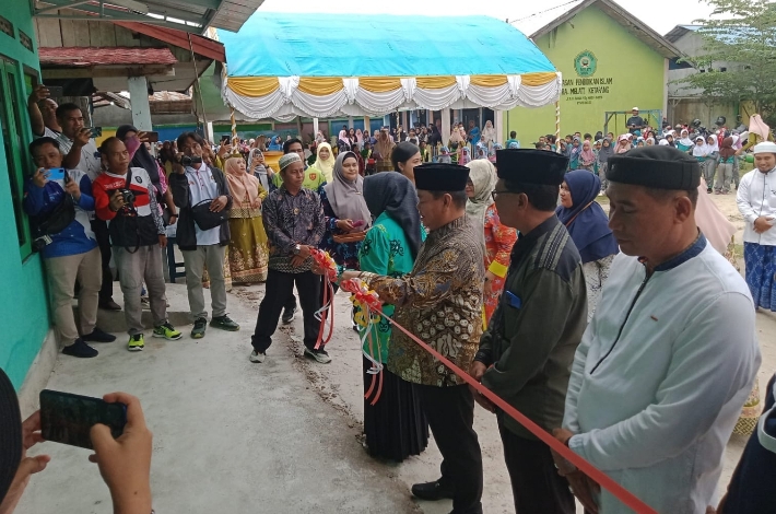 Halikinnor Resmikan Gedung Baru Raudhatul Athfal Melati Ketapang, Ini Harapannya