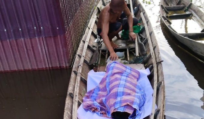 Jasad bocah 9 tahun warga Desa Baun Bango ditemukan di Sungai Katingan Desa Parupuk sudah dalam kondisi meninggal dunia, Kamis, 14 Maret 2024