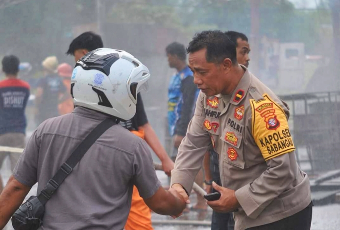 Gudang Panti Asuhan Ayah Bunda Palangka Raya Terbakar