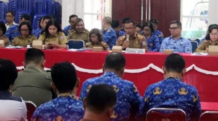 Musrenbang Rencana Kerja Pemerintah Daerah 2025 di GPU Tira Tangka Balang, Kota Puruk Cahu, Senin, 18 Maret 2024