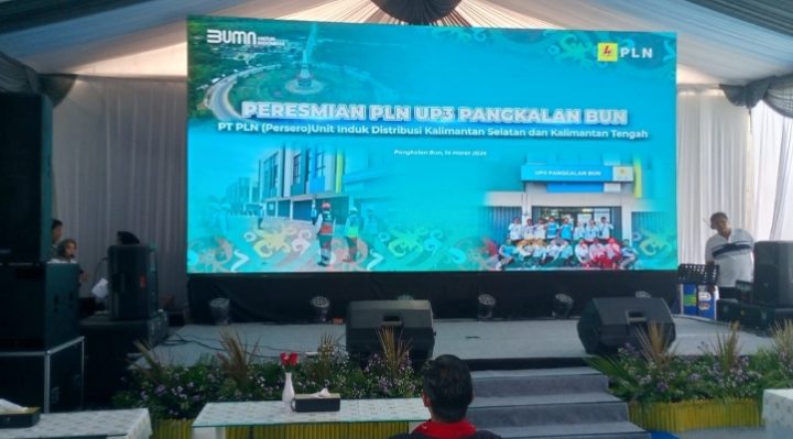 Peresmian PLN  UP3 Pangkalan Bun.