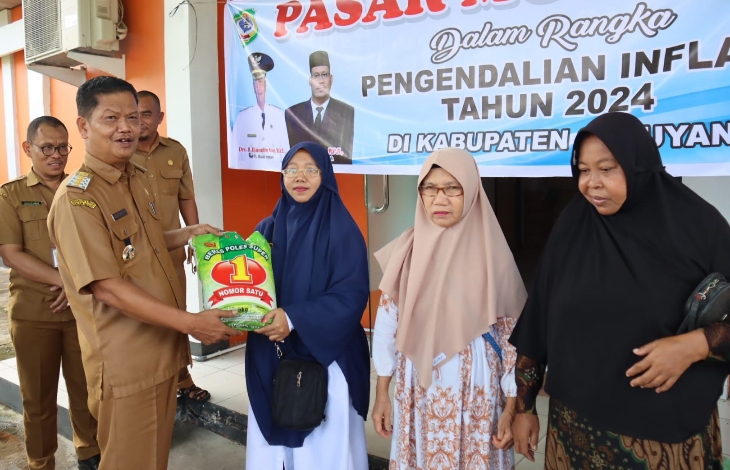 Pemkab Seruyan Gelar Pasar Murah, Ini Harapan Pj Bupati