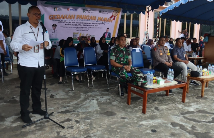 Gerakan Pangan Murah di Seruyan Stabilkan Harga Jelang Puasa Ramadan
