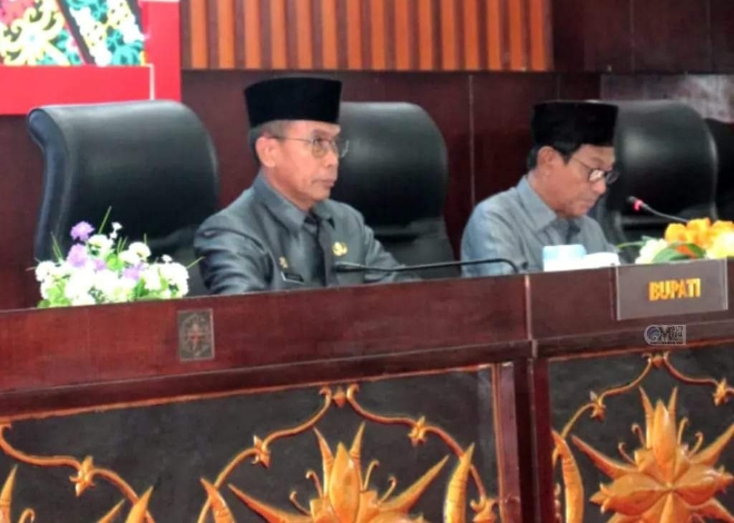 Begini Pandangan Umum Fraksi DPRD Mura tentang Raperda Lambang DPRD