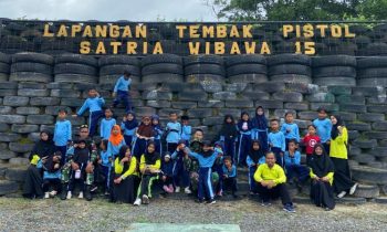 Siswa siswi TK Islam Nurul Hidayah Antusias Kunjungi Kantor KIPAN A Yonif 631Atg, Sabtu, 2 Maret 2024