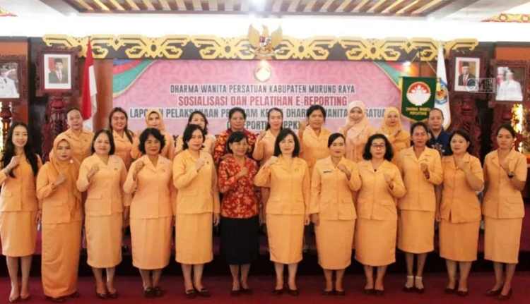 DWP Kabupaten Murung Raya Gelar Sosialisasi E-Reporting
