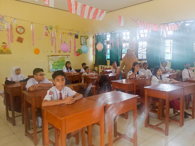 Begini Suasana Hari Pertama Masuk Sekolah di Bulan Puasa di Sampit