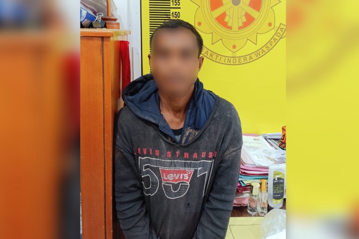 Polisi Bekuk Pencuri Buah Sawit di Bagendang 