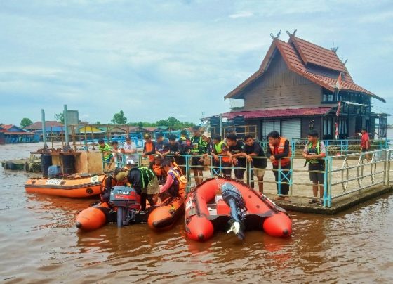 Tim SAR pencarian seorang siswa hilang di DAS Kahayan di tutup, Sabtu, 16 Maret 2024.