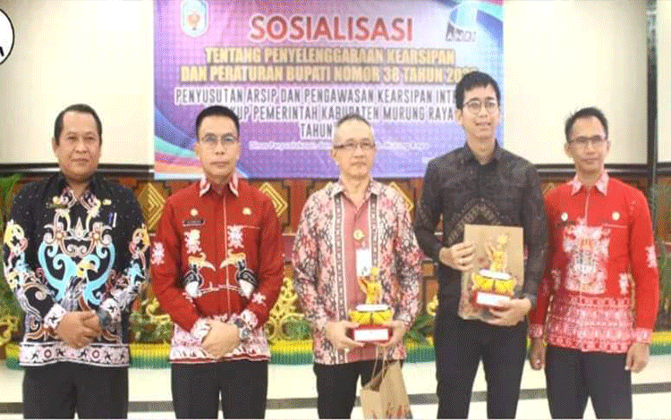 DPK Murung Raya Sosialisasi Penyelenggaraan Kearsipan