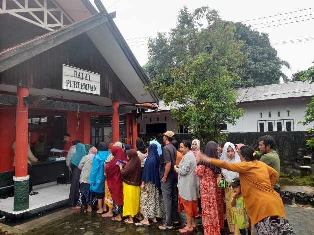 Kelurahan Baamang Hulu Gelar Gerakan Pangan Murah