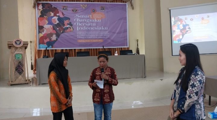 kegiatab Sehat Mental, Cerdas dan Tangguh Bangsaku, Bersatu Indonesiaku oleh BNOT di Pulang Pisau, Kamis, 21 Maret 2024.