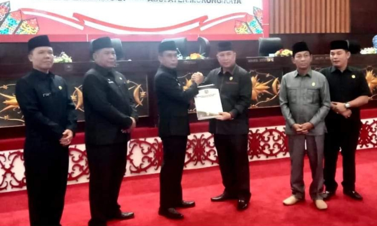 DPRD Mura Gelar Rapat Paripurna dalam Rangka Penyampaian Hasil Reses