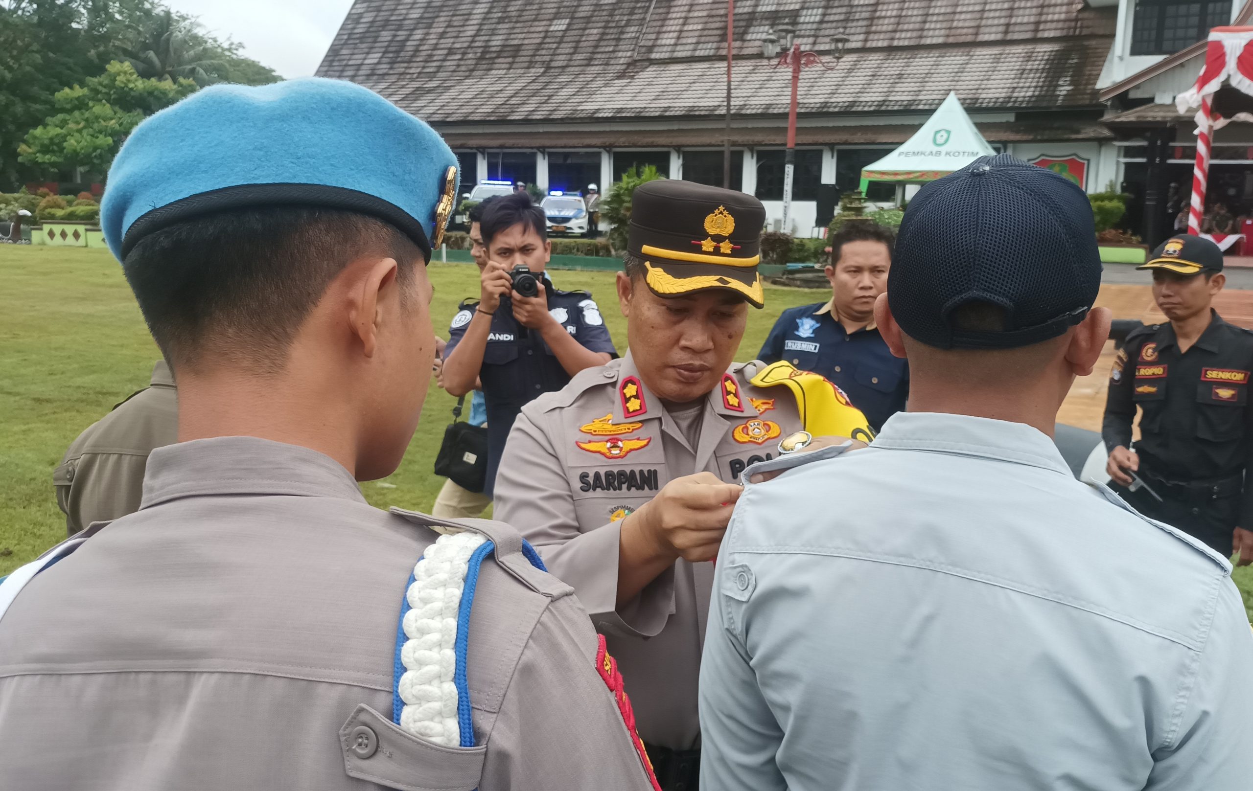 Operasi Ketupat Telabang 2024 Dimulai, Ratusan Personel Polres Kotim Diterjunkan