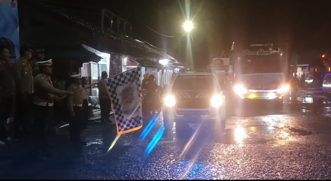 Siapkan 3 Armada, Satlantas Polres Kotim Gelar Mudik Gratis