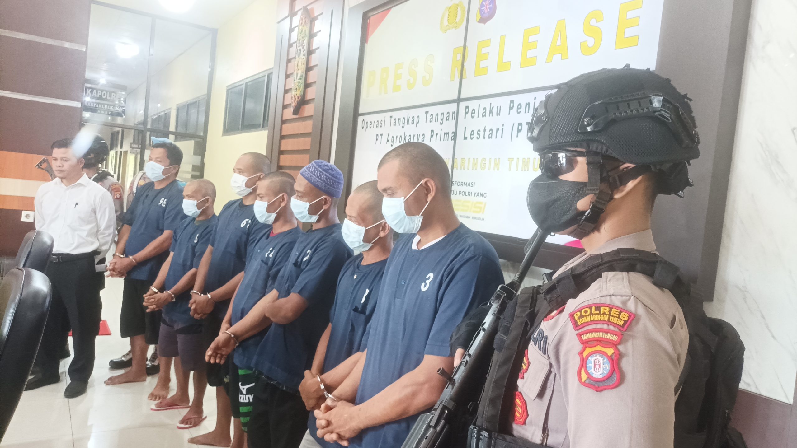 Minta 7 Tersangka Dibebaskan, Warga Kuala Kuayan Ancam Akan Tetap Panen Massal Hingga Tutup Akses PT AKPL