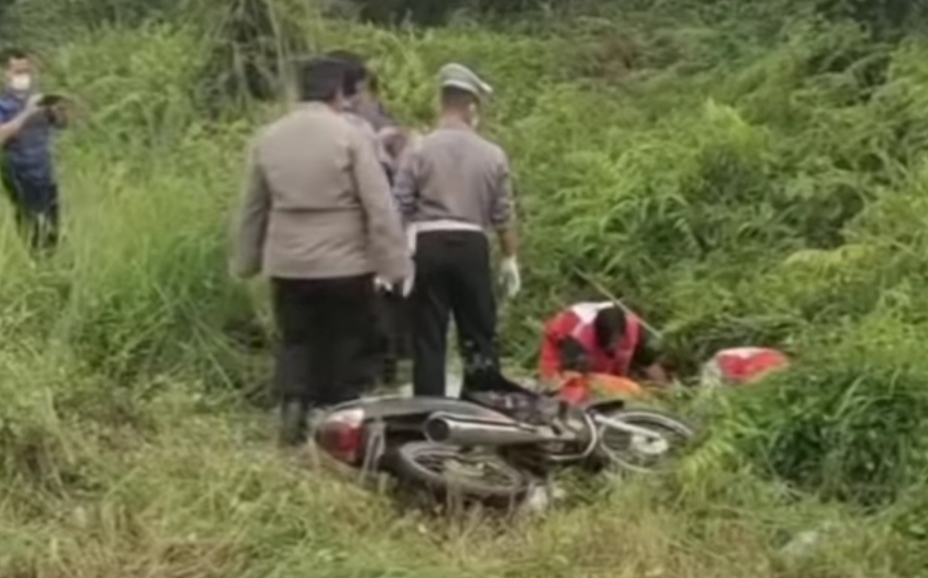 Mayat yang Ditemukan di Semak-Semak Jalan Jenderal Sudirman Diduga Korban Laka Tunggal