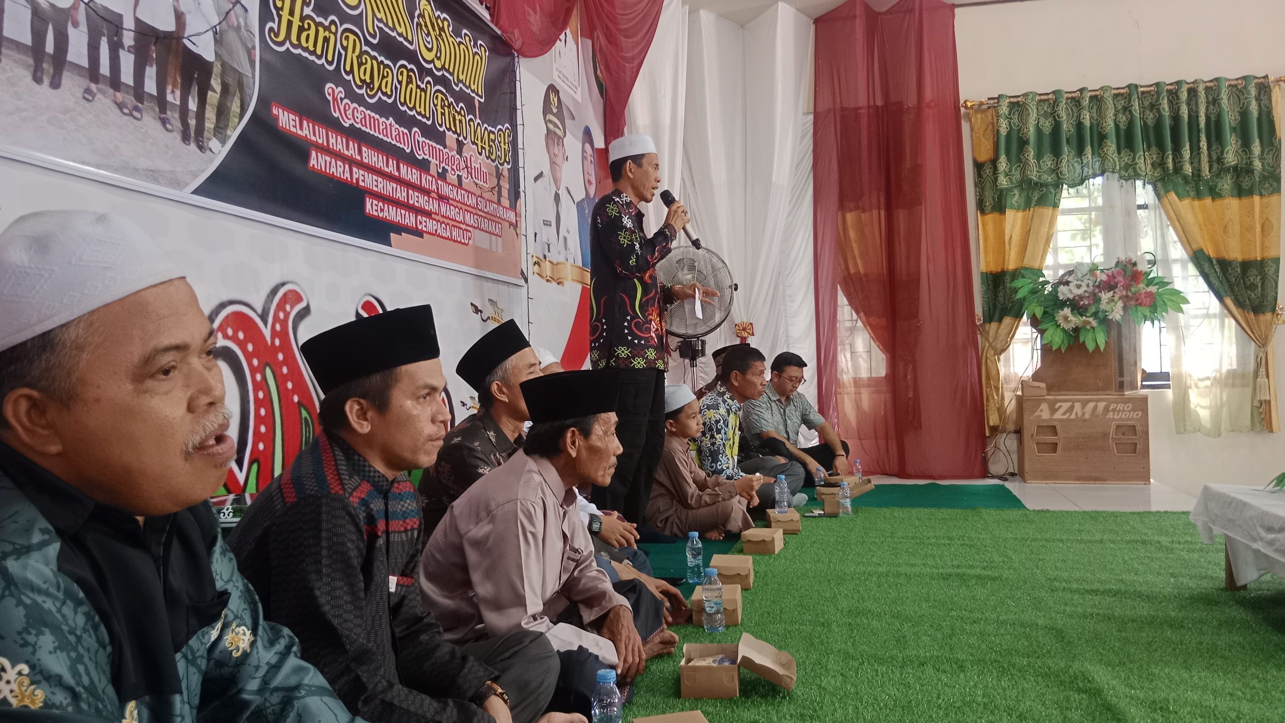 Kecamatan Cempaga Hulu Gelar Halal Bihalal dan Siraman Rohani