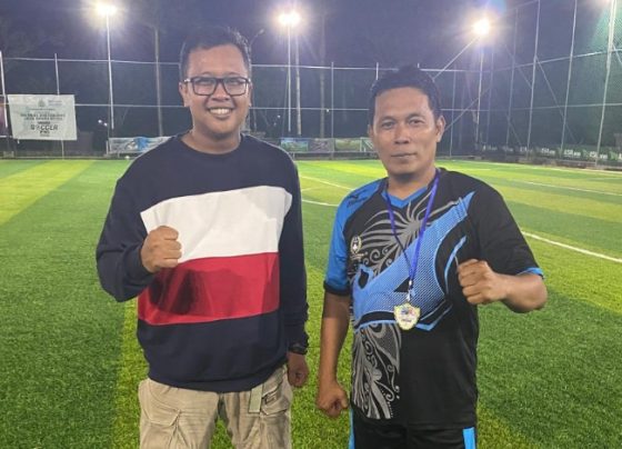 Andri Rizky Agustian bersama M Yadi