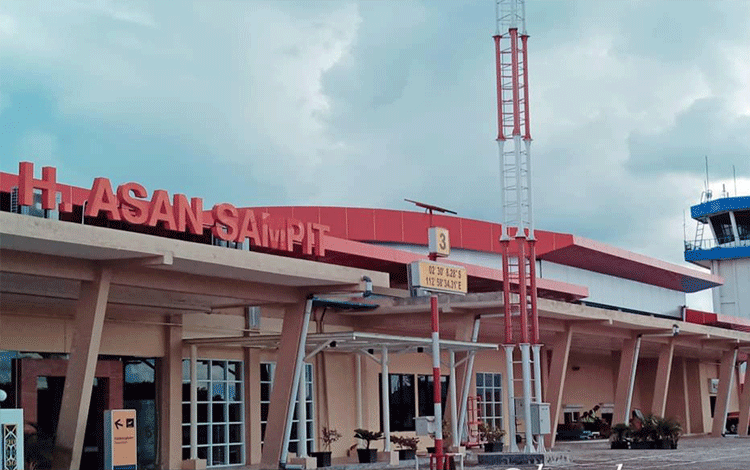 Belum Ada Penambahan Jadwal Terbang, ini Sebabnya Harga Tiket Pesawat Lewat Bandara H Asan Sampit Mahal