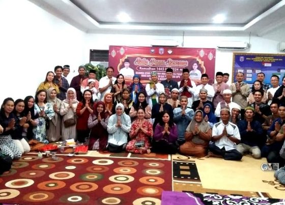 Buka bersama keluarga besar Korpri, Dharma Wanita Persatuan dan Dukcapil Mura, Jumat, 5 April 2024