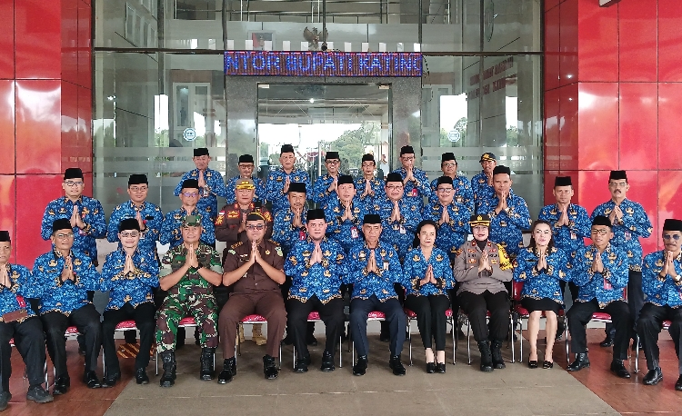 Pemkab Katingan Gelar Apel Gabungan Pascacuti Bersama Idulfitri