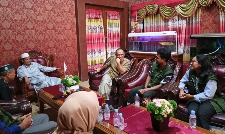 Pengajar Muda Silaturahmi ke Pj Bupati Seruyan