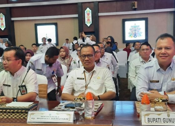 Pj Sekda Seruyan dr Bahrun Abbas menghadiri Musyawarah Perencanaan Pembangunan Tingkat Provinsi Kalteng