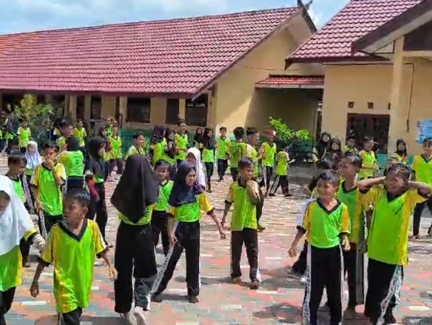 Sekolah di Kotim Turut Peringati Hari Kesiapsiagaan Bencana, Begini Keseruannya