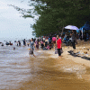 Pantai Ujung Pandaran masih Dipadati Wisatawan