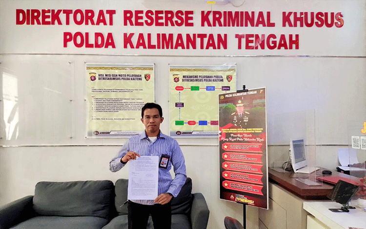 LSM KPK RI Kalteng Laporkan Dugaan Korupsi Pembangunan Gedung SMAN 1 Mihing Raya Gunung Mas