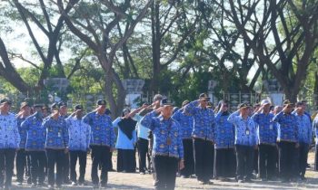 Upacara peringatan Hari Otonomi Daerah ke 28 Tahun 2024 tingkat Kabupaten Seruyan