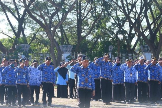 Upacara peringatan Hari Otonomi Daerah ke 28 Tahun 2024 tingkat Kabupaten Seruyan