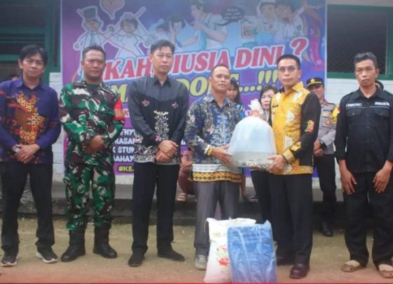 Aksi Bersama Konvergensi Percepatan Penurunan Stunting oleh Pemkab Murung Raya, Sabtu, 4 Mei 2024.