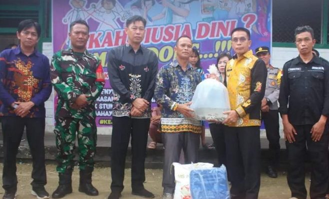 Aksi Bersama Konvergensi Percepatan Penurunan Stunting oleh Pemkab Murung Raya, Sabtu, 4 Mei 2024.