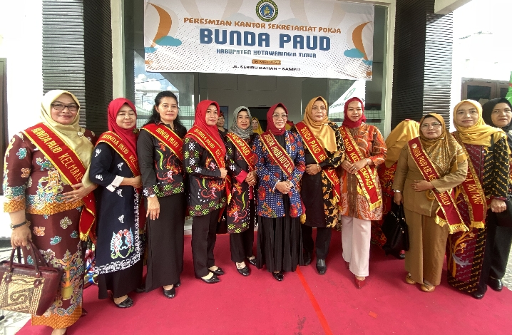 Sekretariat Pokja Bunda PAUD Kotim Menempati Eks Labkesda Kotim
