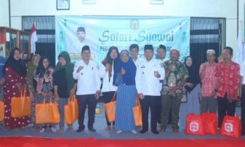 Bupati Murung Raya, Hermon saat membuka Safari Syawal di Kantor Kecamatan Tanah Siang Selatan, Rabu, 8 Mei 2024