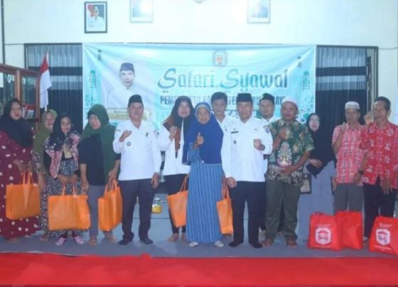 Bupati Murung Raya, Hermon saat membuka Safari Syawal di Kantor Kecamatan Tanah Siang Selatan, Rabu, 8 Mei 2024