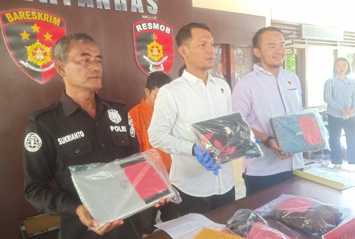 Dua Pria ini Nekat Curi Barang Milik PLN Palangka Raya