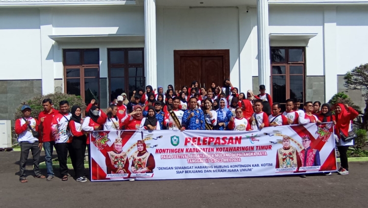 Kontingen Kotim Ditargetkan Juara Umum Festival Budaya Isen Mulang 