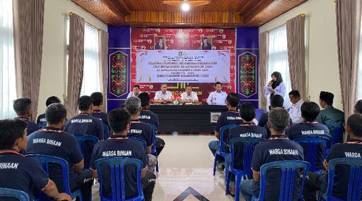 Pembukaan Pelatihan Budidaya Perikanan Lapas II B Sampit, Rabu, 8 Mei 2024