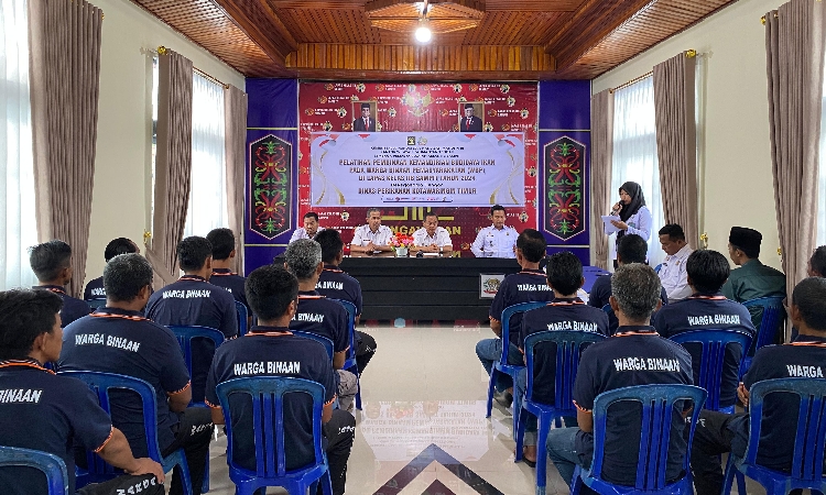 Lapas Sampit Gelar Pelatihan Budidaya Perikanan bagi Warga Binaan
