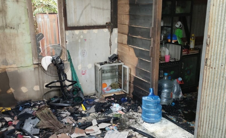 Emas 10 Gram dan Uang Tunai Rp 60 Juta Ikut Hangus dalam Kebakaran di Desa Ramban