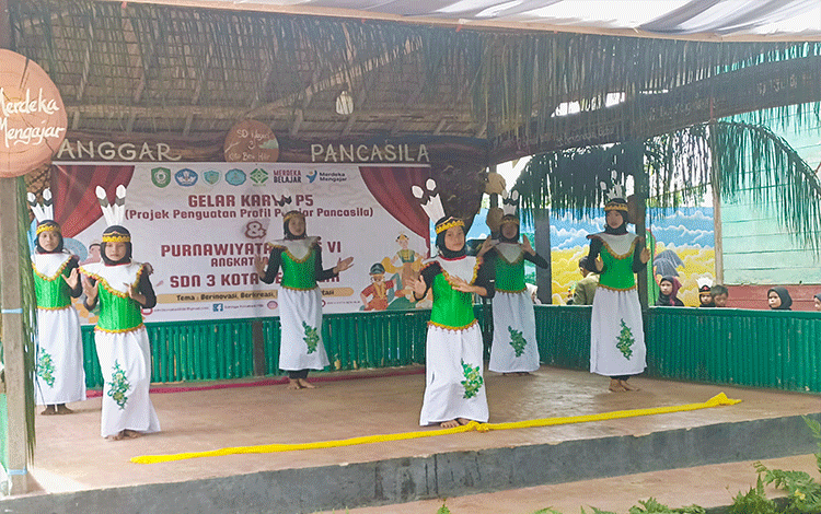 Digelar Sederhana, Disdik Kotim Justru Apresiasi Gelar Karya P5 dan Purnawiyata SDN 3 Kota Besi Hilir